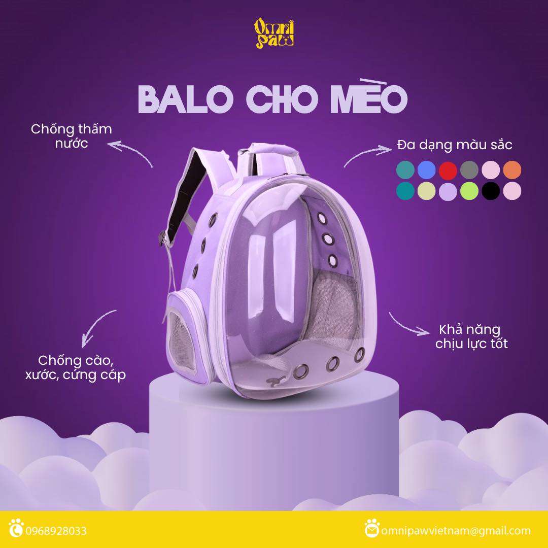 Balo đựng thú cưng