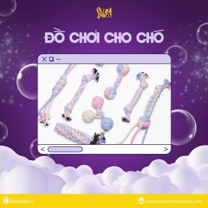 Đồ chơi vải cho thú cưng